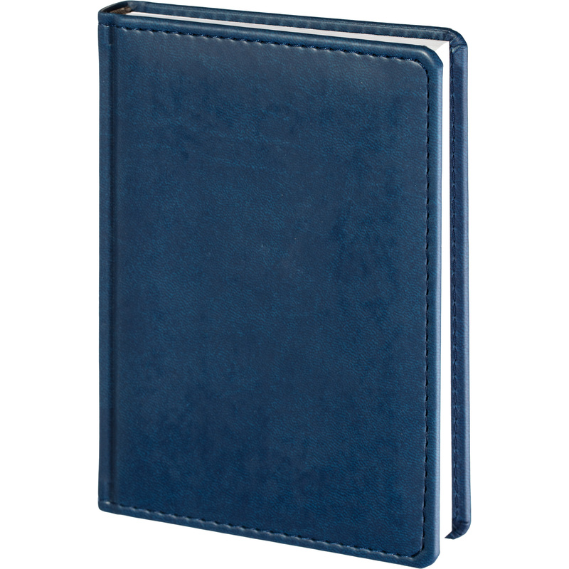Изображение товара Ежедневник Attache Сиам из искусственной кожи А6 176 листов синий