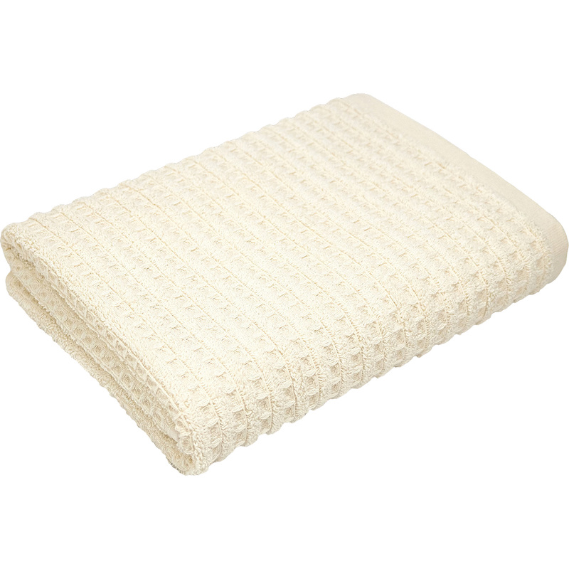 Изображение товара Полотенце махровое Рельеф 50x80 см 450 г/кв.м кремовое