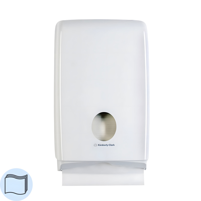 Изображение товара Диспенсер для полотенец Kimberly-Clark Aquarius Slimfold белый