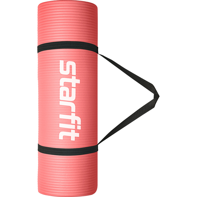 Изображение товара Коврик для фитнеса и йоги Starfit 183x61x1.5 см коралловый