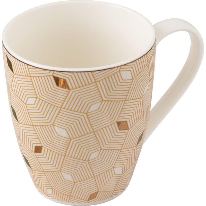 Изображение товара Кружка Nadoba Mari Gold фарфоровая 400 мл