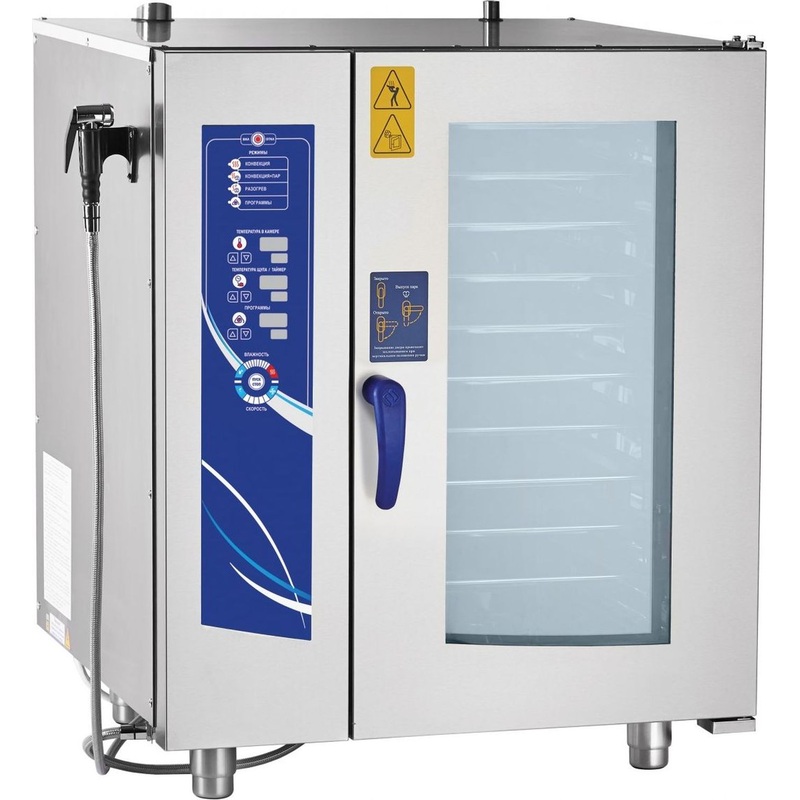 Изображение товара Пароконвектомат Abat ПКА10-1/1ВМ2 профессиональный многофункциональный