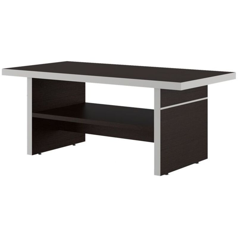 Изображение товара Кофейный стол Zoom венге серый 1200x600x500 мм современный дизайн