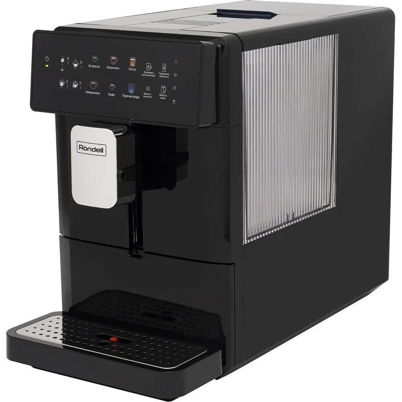 Изображение товара Кофемашина с капучинатором Rondell RDE-1115 чёрная