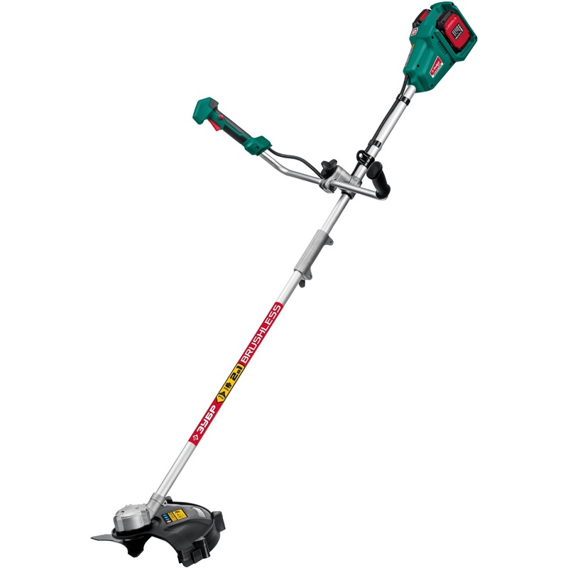 Изображение товара Зубр TAB 365 22 триммер аккумуляторный бесщеточный 2 аккумулятора 18В 35 см