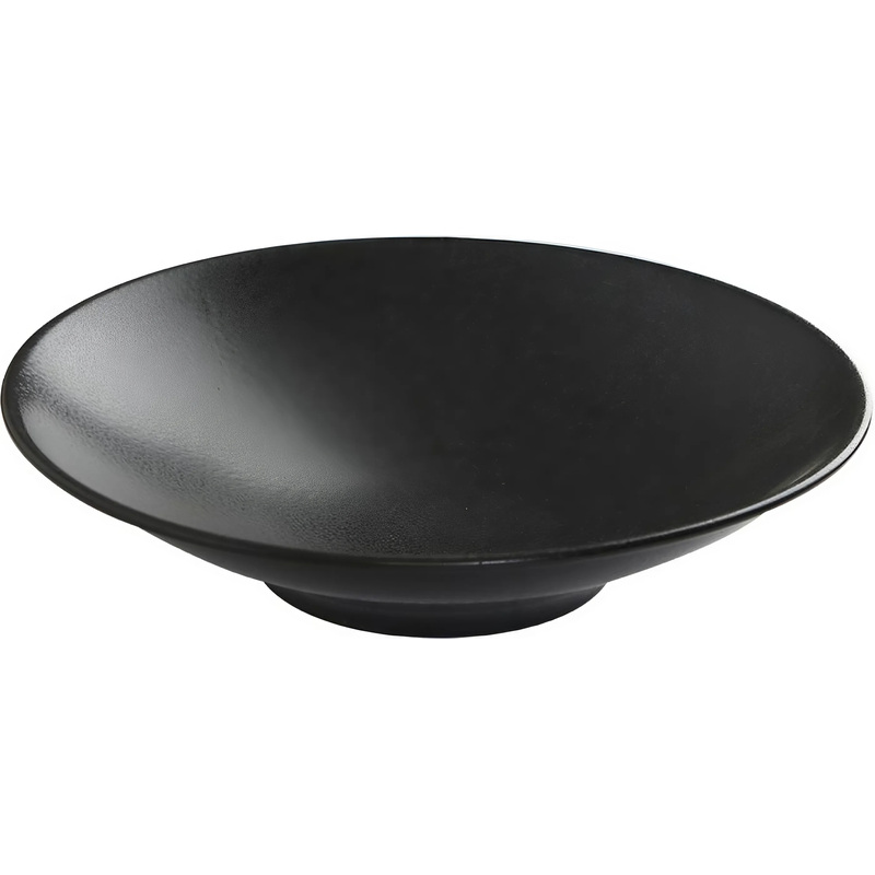 Изображение товара Фарфоровый салатник Porland Seasons 26 см черный 850 мл для сервировки и микроволновки