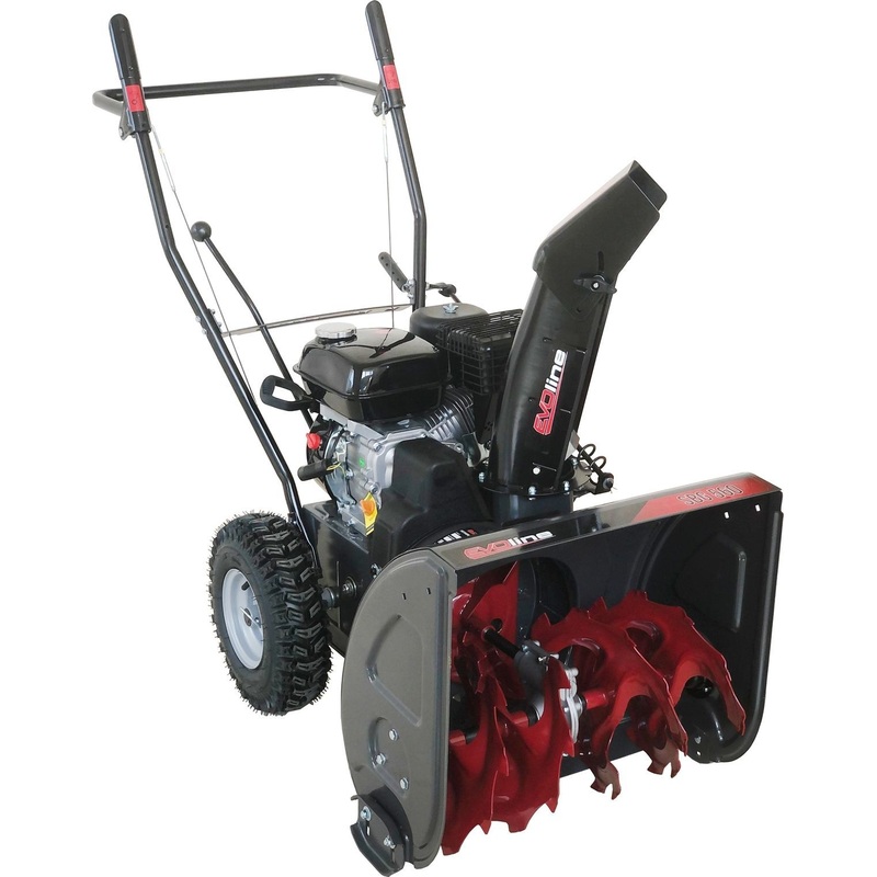 Изображение товара Бензиновый снегоуборщик Evoline SBG 560, мощный, двухступенчатый