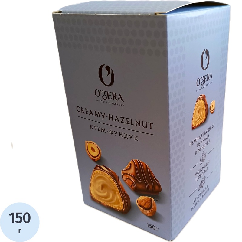 Изображение товара Конфеты Ozera молочно-ореховые вафельные 150 г Россия