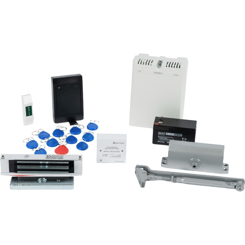 Изображение товара Комплект охранной сигнализации Бастион SPRUT Офис бюджет белый/черный