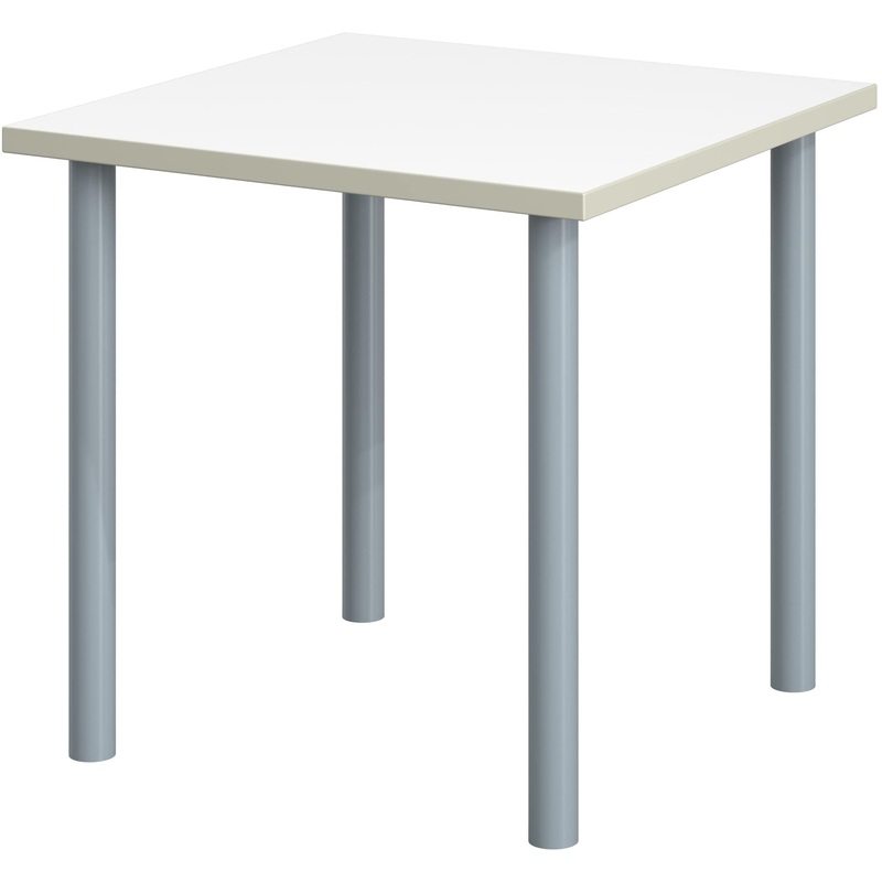Изображение товара Обеденный стол Комус МДС квадратный серый 700х700 мм