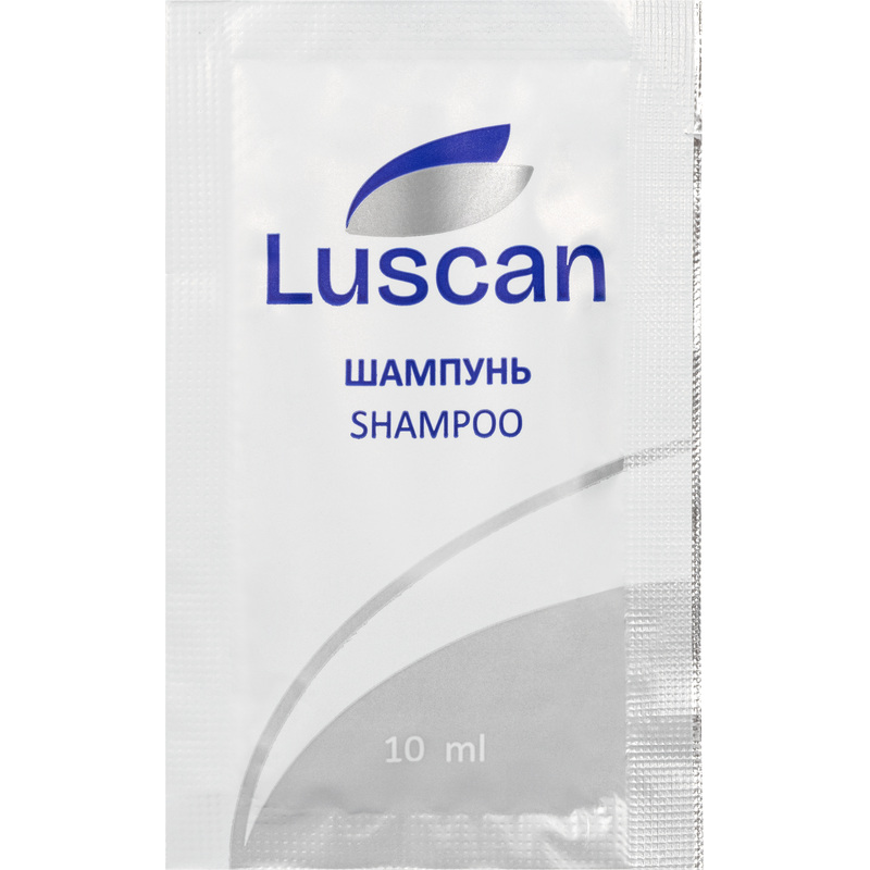 Изображение товара Шампунь Luscan 10 мл саше для волос - упаковка 500 штук