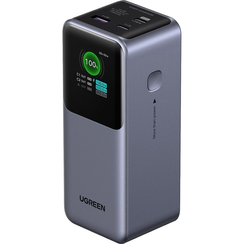 Изображение товара Внешний аккумулятор Ugreen PB721 20000 мАч 130W серый power bank
