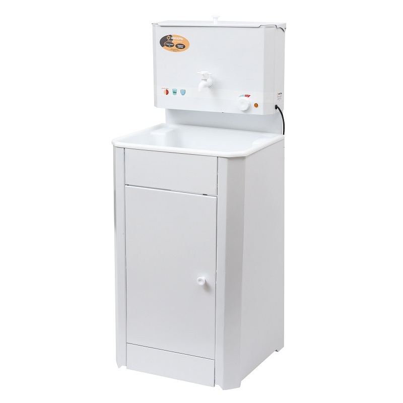 Изображение товара Дачный умывальник Вихрь Комфорт 14 л с подогревом и тумбой