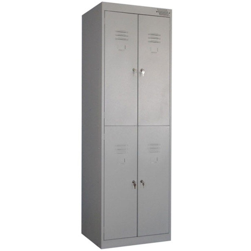 Изображение товара Шкаф для одежды металлический Металл-Завод ШРК-24-600 (серый, 600х500х1850 мм)