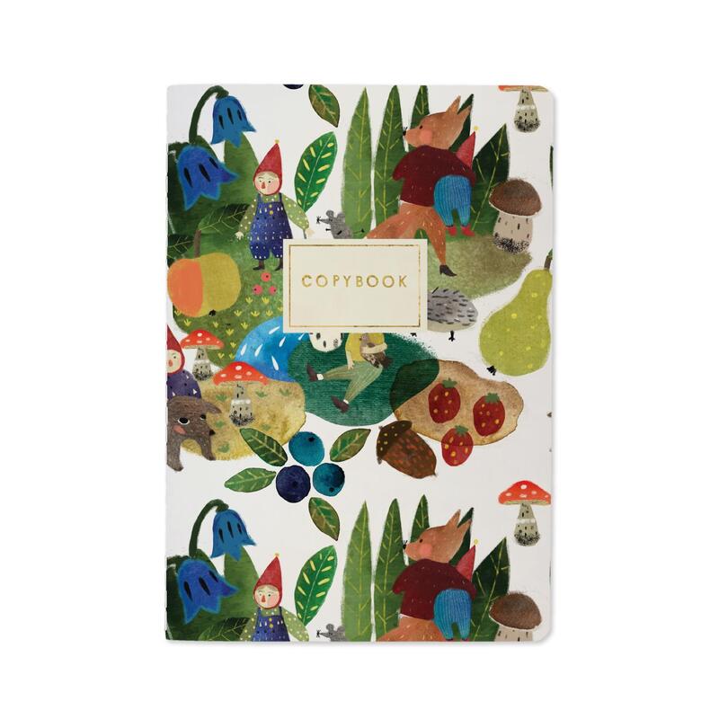 Изображение товара Тетрадь Bruno Visconti Гномы А5 40 листов в клетку на сшивке