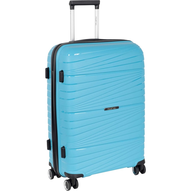 Изображение товара Чемодан Polar размер M 66 л из полипропилена синий