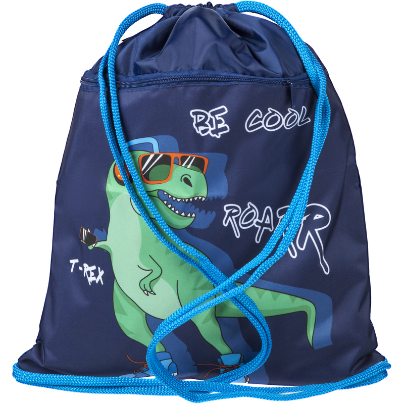 Изображение товара Мешок для сменной обуви Комус Класс Динозавр 36x47 см с карманом