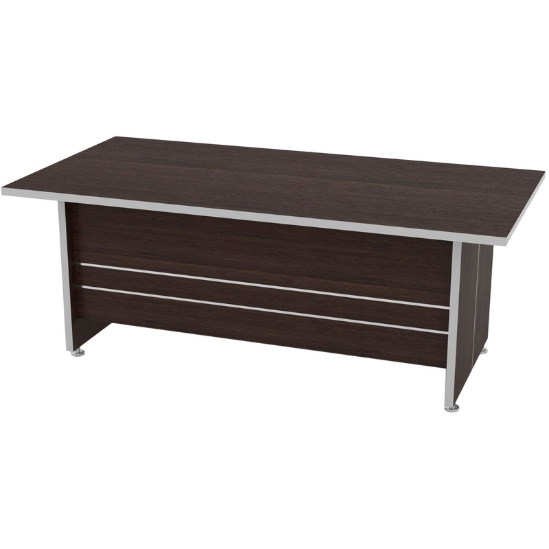Изображение товара Уценка. Стол руководителя письменный Комус Мебель Сатурн-Д (венге, 1800х900х764 мм)