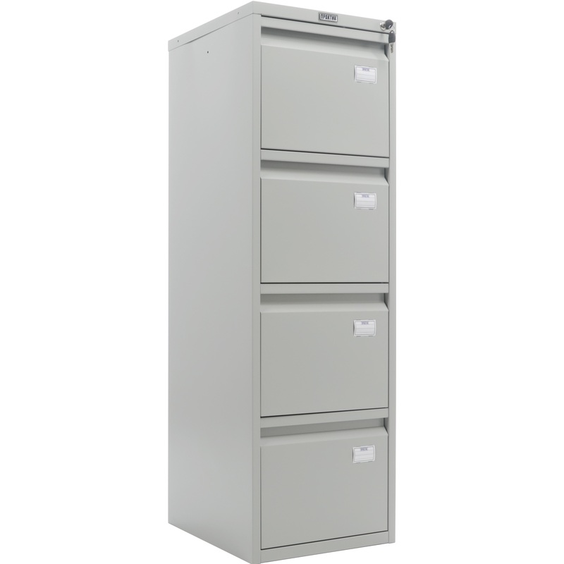 Изображение товара Картотека Практик A-44 для документов А4 (серый, 410х485х1305 мм)