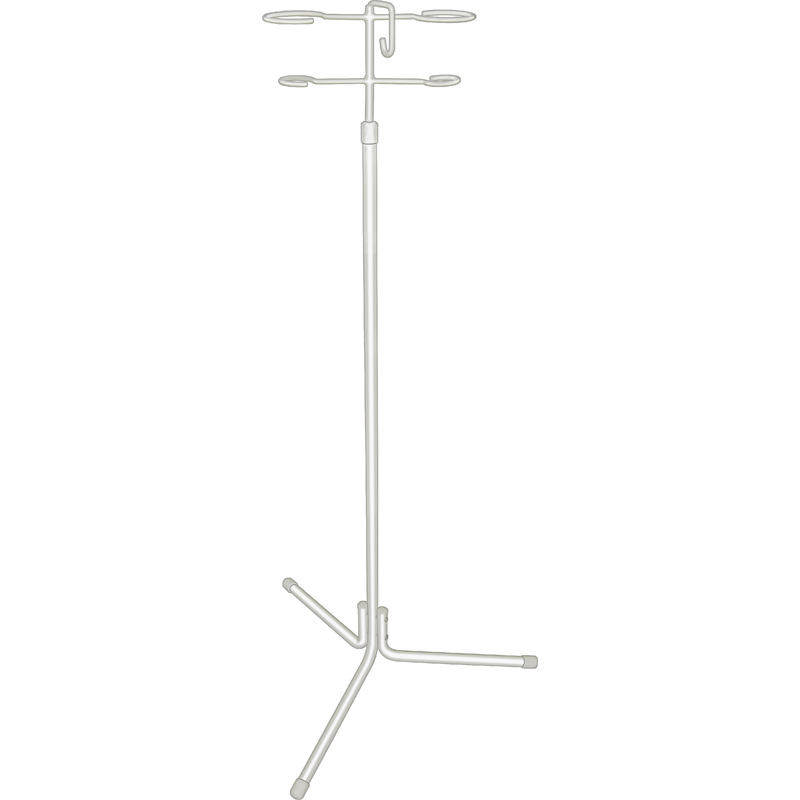 Изображение товара Медицинский разборный штатив М192-03 белый для вливаний и диагностического оборудования
