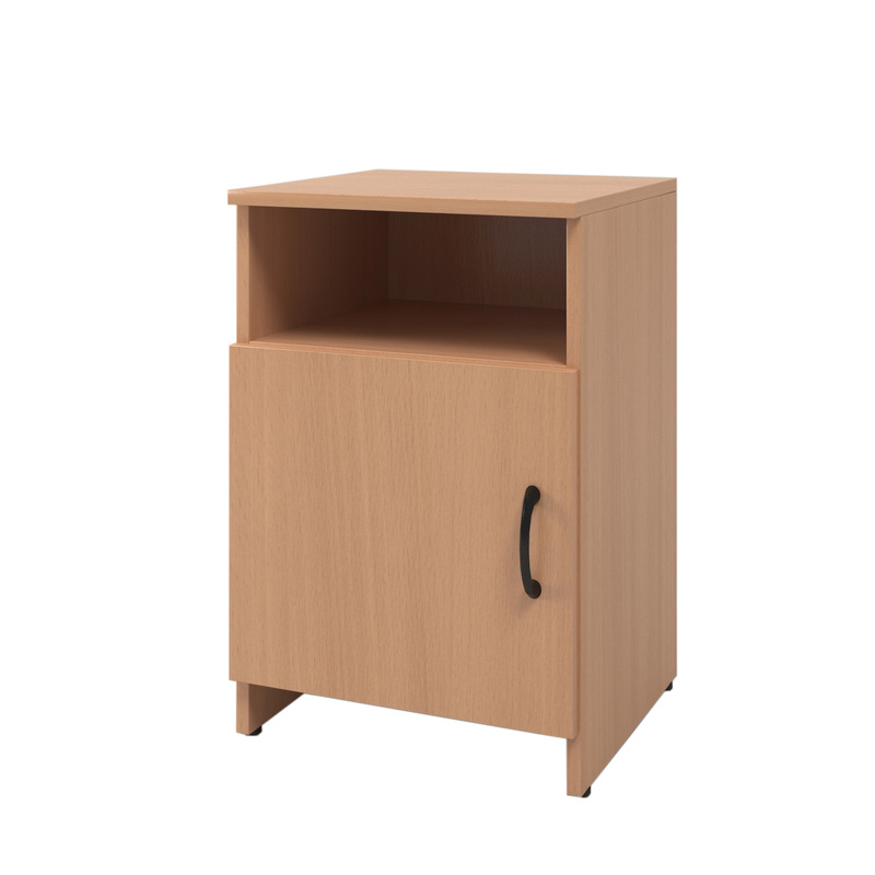 Изображение товара Тумба с нишей для общежитий из ЛДСП 400x380x602 мм бук