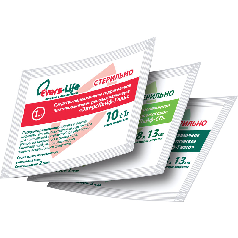 Изображение товара Салфетки кровоостанавливающие Эверс Лайф-Гемо 13x18 cм