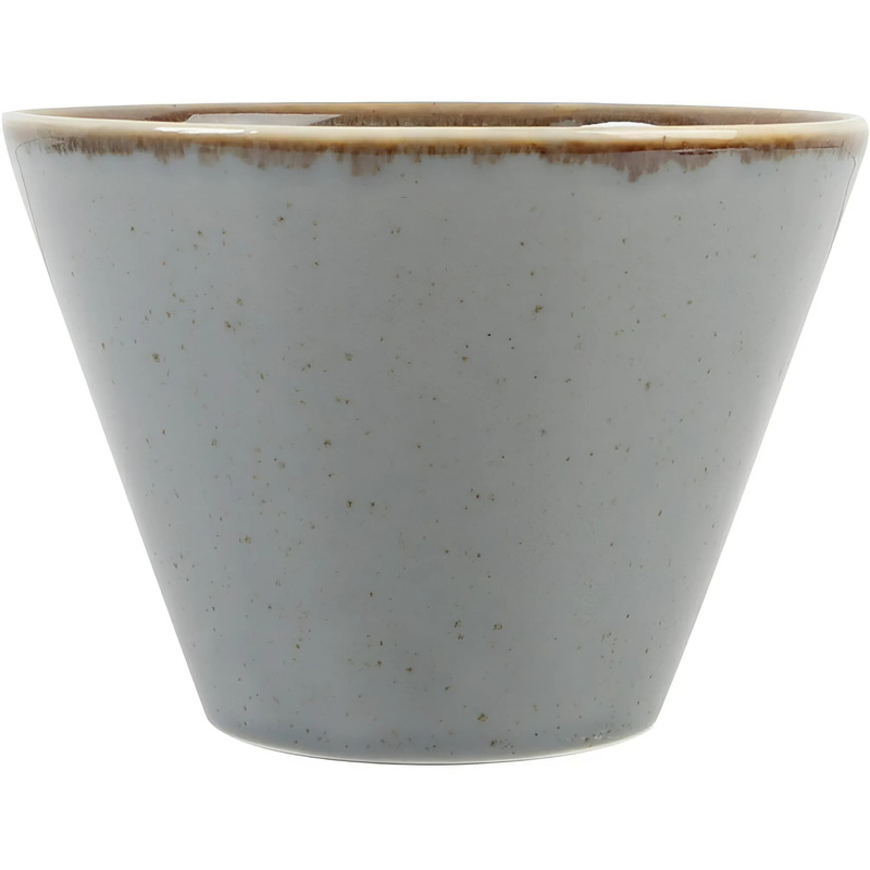 Изображение товара Салатник фарфоровый Porland 12 см 400 мл темно-серый (6 штук в упаковке)