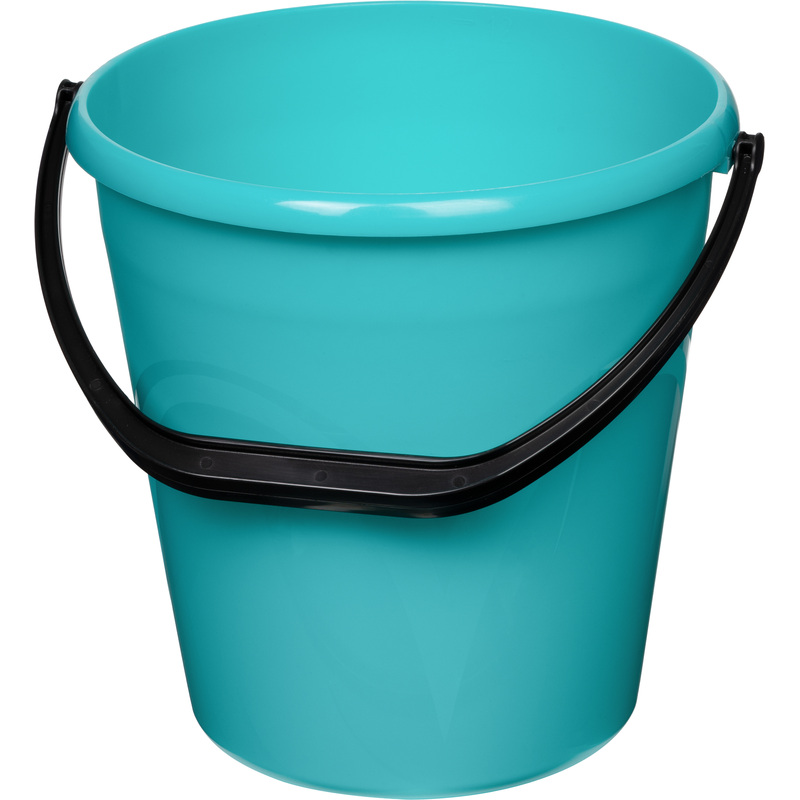 Изображение товара Ведро 12 л пластик мятное для пищевых продуктов