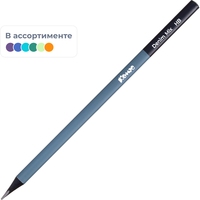 Карандаш чернографитный деревянный HB Комус Denim Mix заточенный