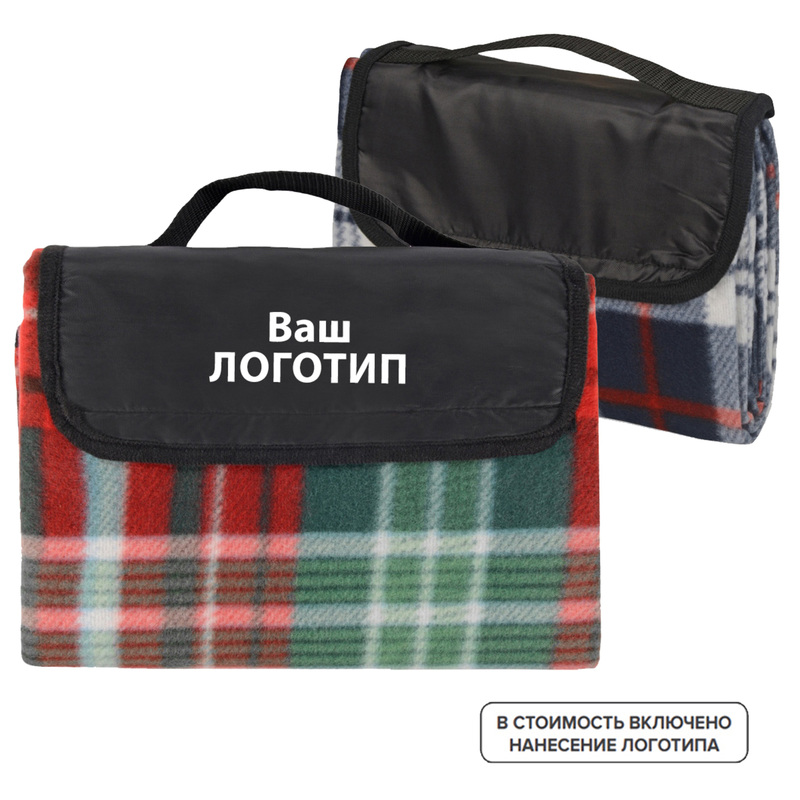 Изображение товара Плед Шотландия 100 х 150 см с индивидуальной печатью