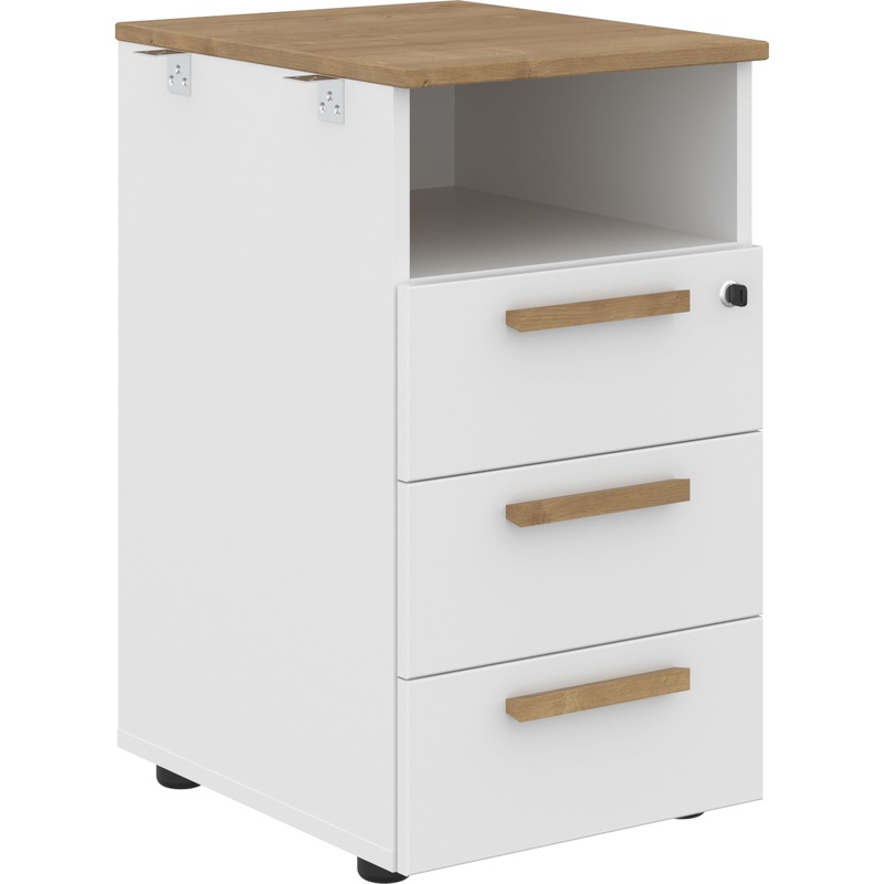 Изображение товара Тумба приставная Forta FLC-3D.1A с центральным замком