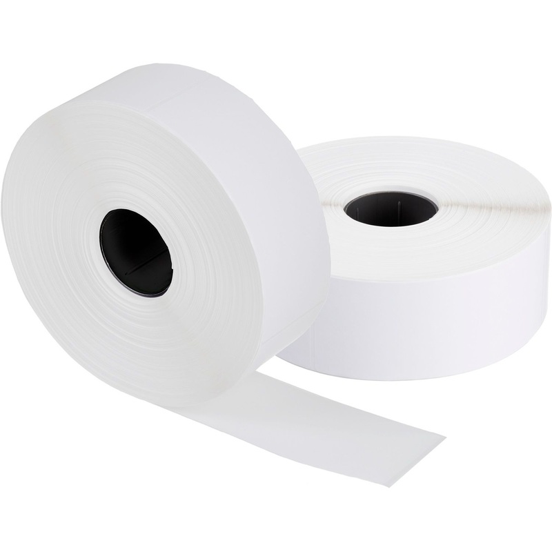 Изображение товара Термоэтикетки 76 мм х 25 м ЭКО, 48 рулонов, с усиленным клеем и диаметров 40 мм
