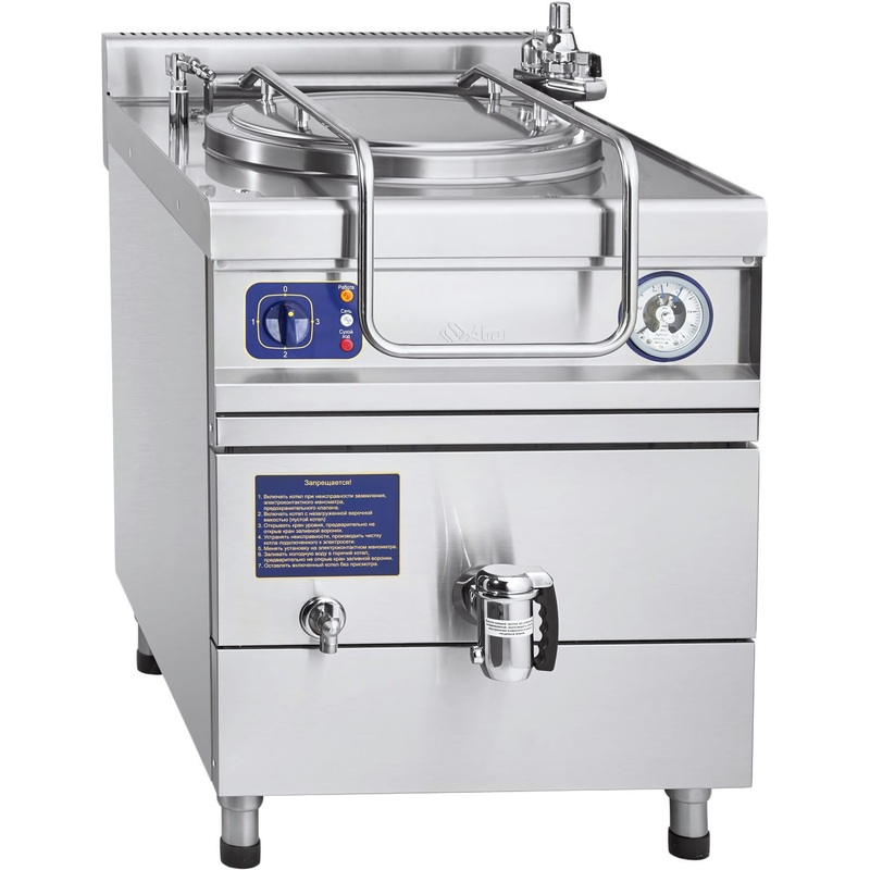 Изображение товара Напольный пищеварочный котел Abat КПЭМ-60/9Т с цельнотянутым сосудом