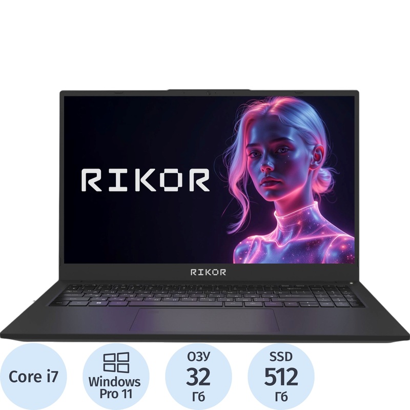 Изображение товара Rikor NINO 203 2 ноутбук 14 1 дюйма i7 1255U 32ГБ 512ГБ SSD Win11 Pro