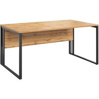 Стол руководителя письменный K-Loft Director (дуб натуральный,  1600х900х752 мм)