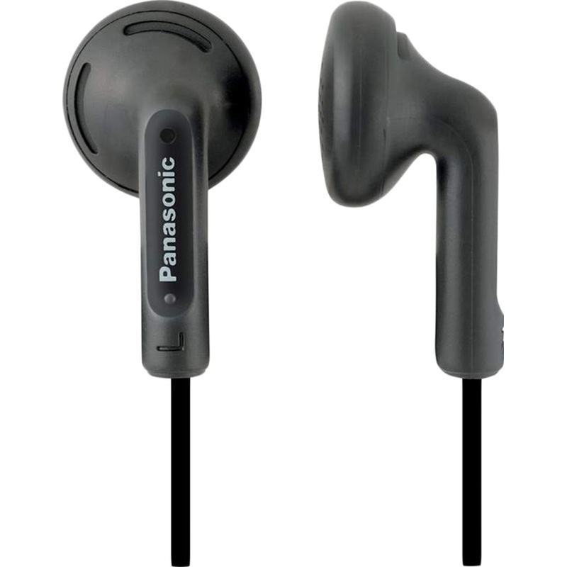 Изображение товара Наушники Panasonic RP-HV094GU-K черные проводные вставные