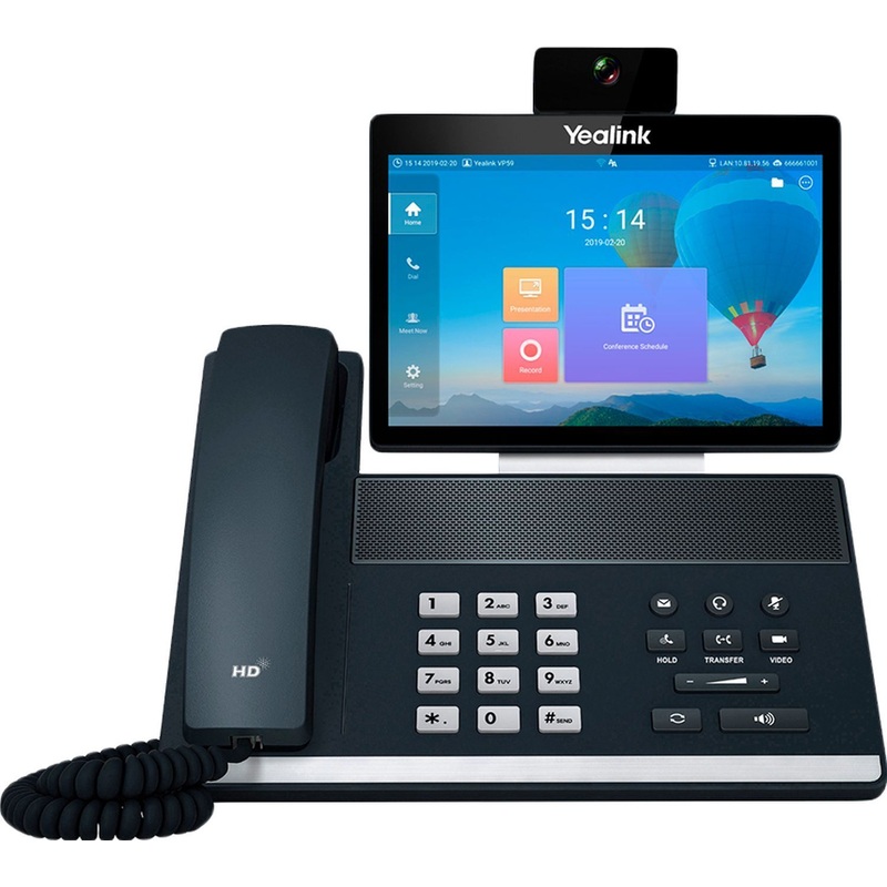 Изображение товара IP-телефон Yealink VP59-VCS Edition черный для бизнес-класса