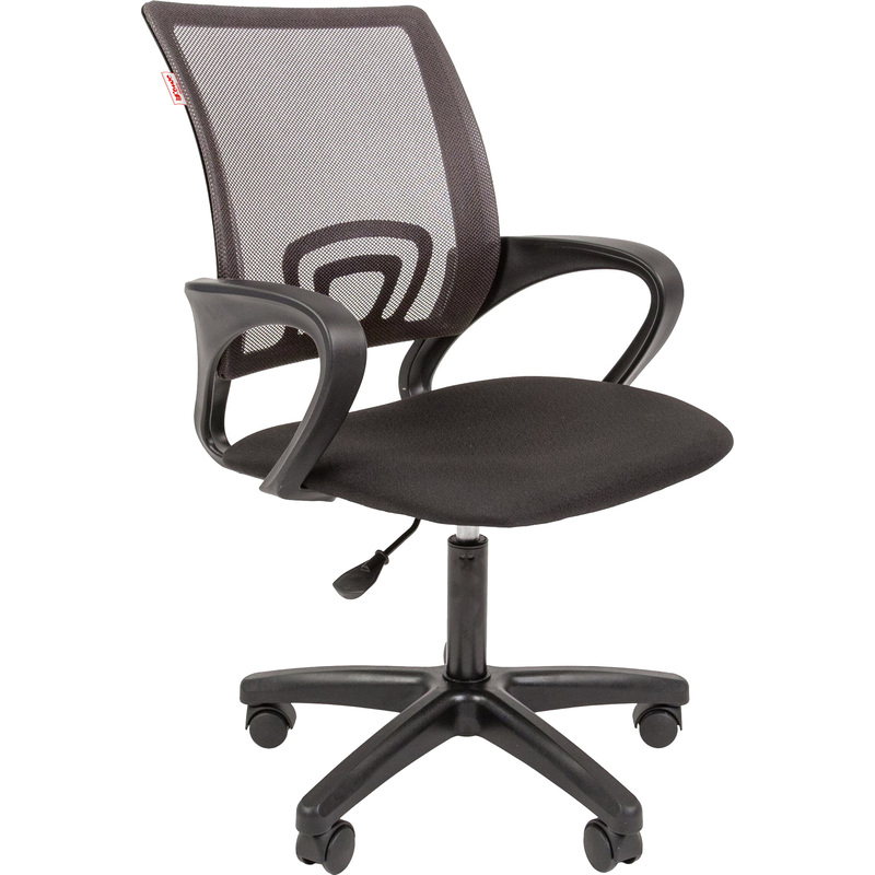 Изображение товара Офисное кресло Комус Мебель Easy Chair 304 LT серое/чёрное для дома и офиса