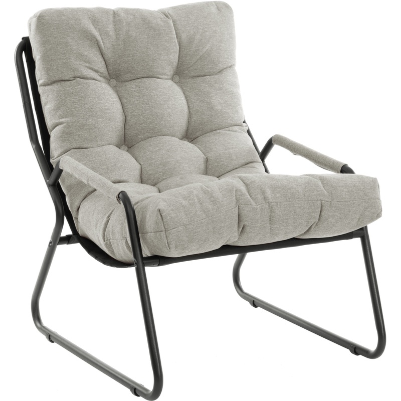 Изображение товара Кресло Ergo/Эрго серо-бежевое/рогожка