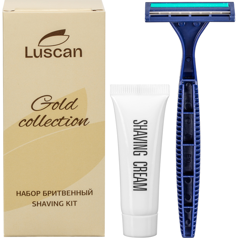 Изображение товара Набор бритвенный Luscan Gold Collection 200 штук в упаковке
