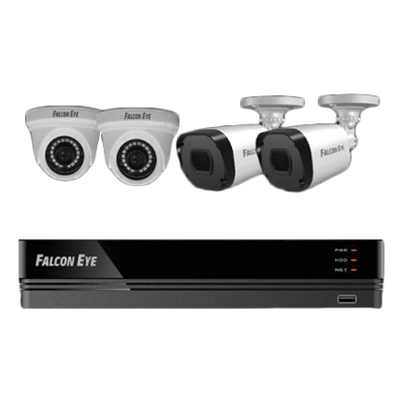 Изображение товара Комплект видеонаблюдения Falcon Eye FE-104MHD KIT Офис smart