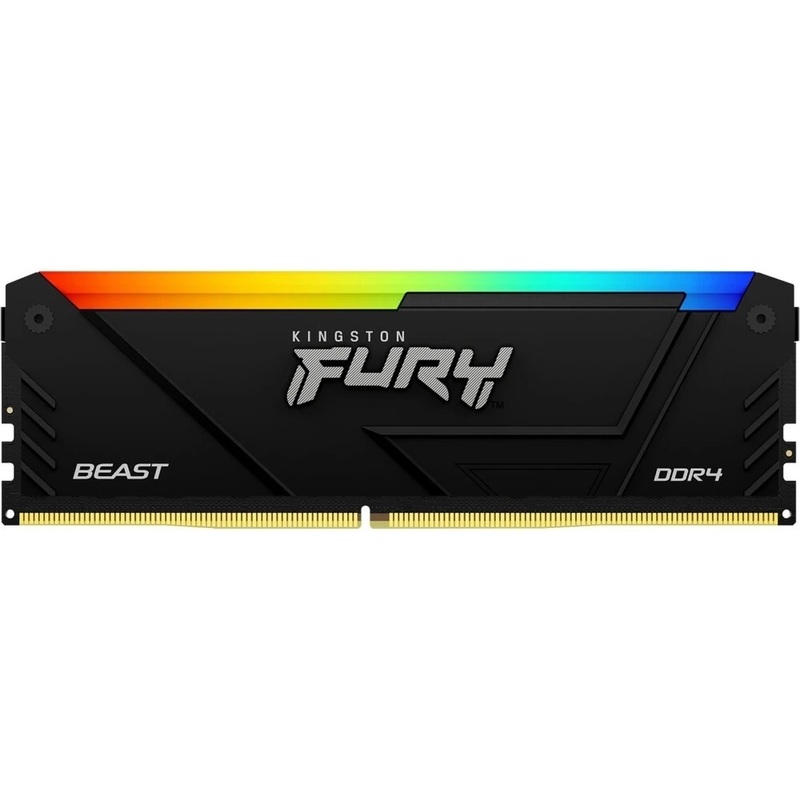 Изображение товара Модуль памяти Kingston FURY Beast KF436C18BB2A/16 DDR4 16 ГБ RGB подсветка
