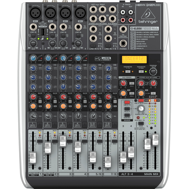 Изображение товара Микшерный пульт Behringer QX1204USB