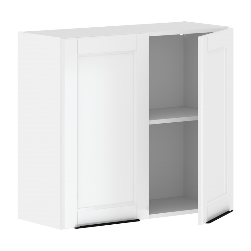 Изображение товара Шкаф навесной с полкой Sicilia (белая эмаль/белый, 800х320х720 мм)