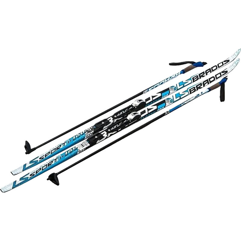Изображение товара Лыжный комплект STC Wax Brados LS Blue 200 см голубой (5075)