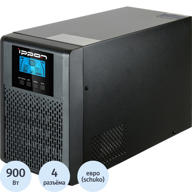 Изображение товара ИБП модульный Ippon G2 1000 Euro (1080974) Изображение товара ИБП модульный Ippon G2 1000 Euro (1080974)