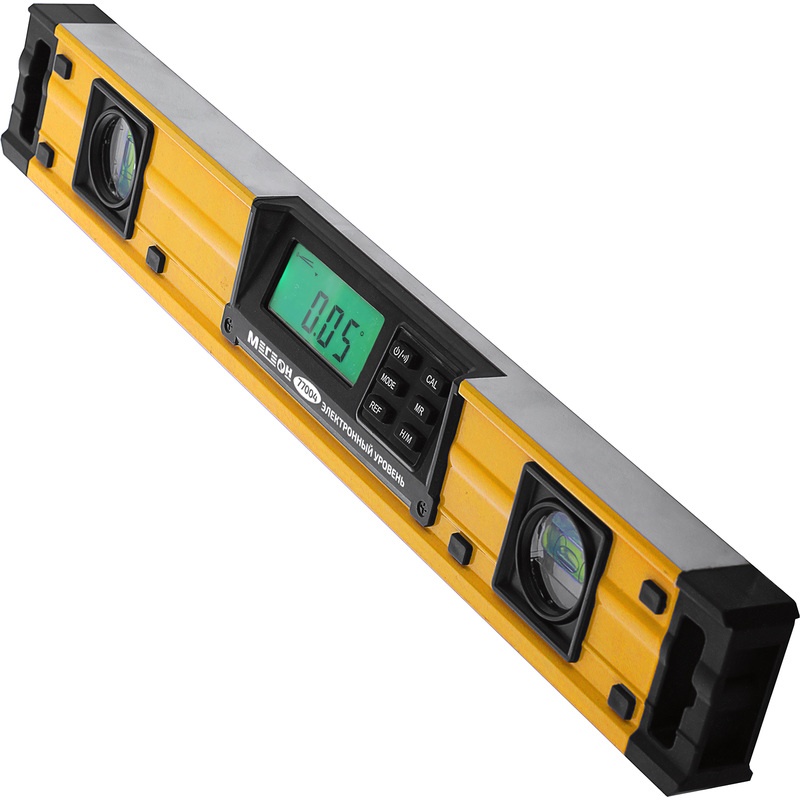 Изображение товара Уровень электронный Мегеон 77004 2 глазка 400 мм (к0000032411)