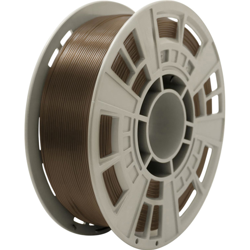 Изображение товара PLA+ пластик для 3D-принтера Lider-3D коричневый глянцевый