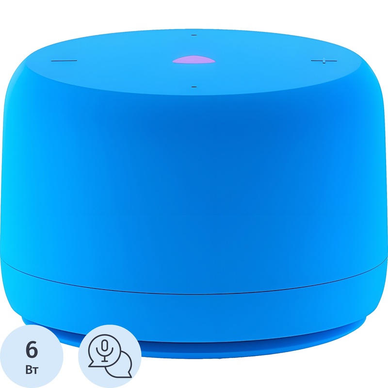 Изображение товара Умная колонка Яндекс Станция Лайт 2 YNDX-00028BLU синяя с голосовым управлением