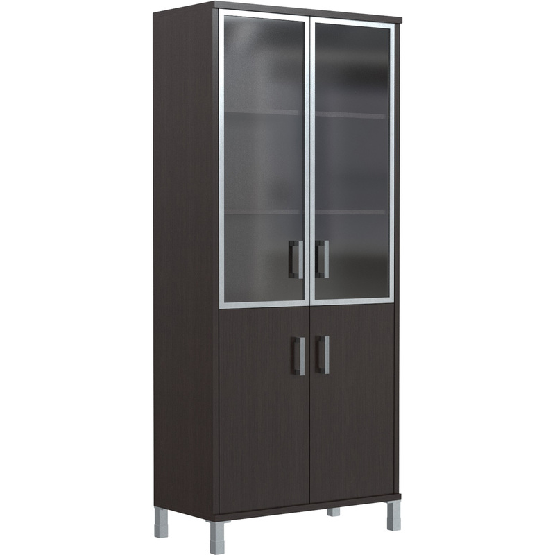 Изображение товара Шкаф для документов Born B-430.4 (венге, 900x450x2054 мм)